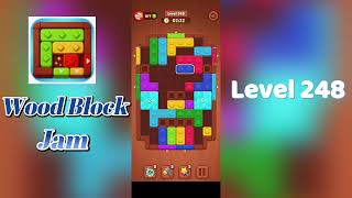 Wood Block Jam Level 248 Walkthrough | Step-by-Step Guide 🧩 | SolutionGuruji