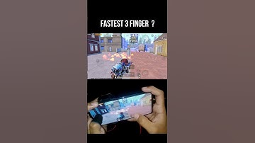 Am i Fastest 3 Finger player?🔥#pubg #pubgmobile #handcam