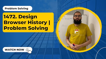 1472. Design Browser History | Problem Solving
