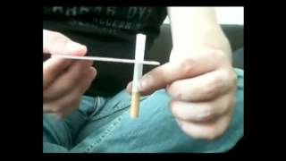 Cigarette Through card - Mickael Chatelain