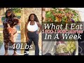 What I Eat in a Week for Weight Loss | Calorie Deficit + PCOS