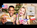 AMERICAN TRIES POLISH SNACKS FOR THE FIRST TIME! Vlogmas Day 4 | International Couple🇺🇸🇵🇱