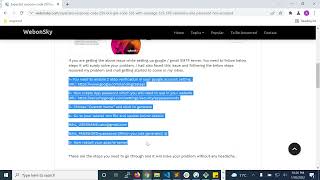Expected response code 250 but got code “535” Username and Password not accepted