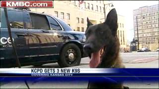 KC Police Debut New K-9 Partners