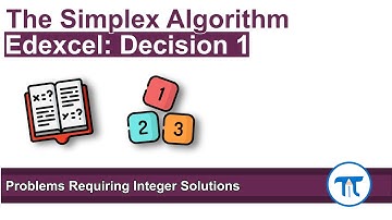 A Level Further Maths | Decision 1 | Problems Requiring Integer Solutions