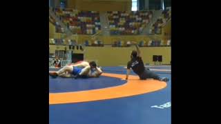 The flashiest ref in the game #wrestling #referee #cartwheels #pins #swagg The flashiest ref in the game #wrestling #referee #cartwheels #pins #swagg