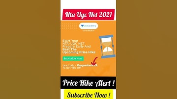 Unacademy NTA UGC NET 2021 Batches Start From 22 Dec./UGC Net 2021/UGC net 2021 preparation #shorts