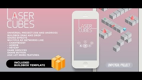 LaserCubes Buildbox source code - sellmyapp.com