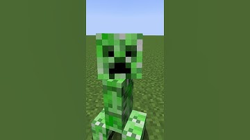 Minecraft: Creeper Explosion loop! #shorts