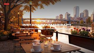 Perfect Spring Jazz Mood 🌸 Calm Fireplace Jazz for Focus, Study &amp; Productivity