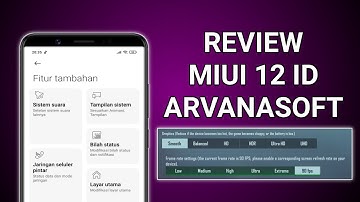 REVIEW MIUI 12 INDONESIA ARVANASOFT GLOBAL STABLE REDMI NOTE 8 GINKGO