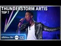 Thunderstorm Artis Gives Big Vocals on Journey's "Faithfully" | American Idol