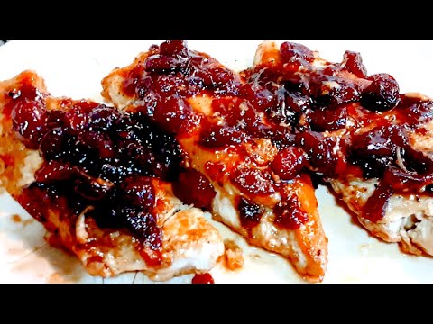 Recipe For Chicken Breasts With Cranberry Sauce