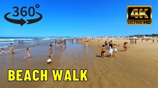 Costa da Caparica Beach | Portugal 🇵🇹 | 360º Beach Walk PT 10 by N&S Tours 361 views 2 years ago 5 minutes, 21 seconds