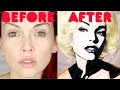 Hi-Speed Marilyn Monroe Painting On A Face