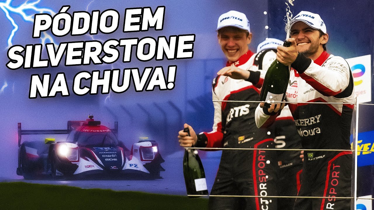 Pódio na CHUVA em SILVERSTONE!