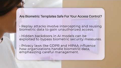 Are Biometric Templates Safe For Your Access Control? - SecurityFirstCorp.com