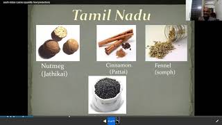 south Indian Tamil and Kerala cuisine