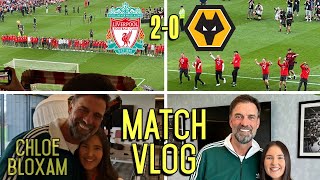 JURGEN KLOPP SAYS AN EMOTIONAL GOODBYE TO ANFIELD IN UNREAL ATMOSPHERE! | Liverpool 2-0 Wolves |Vlog