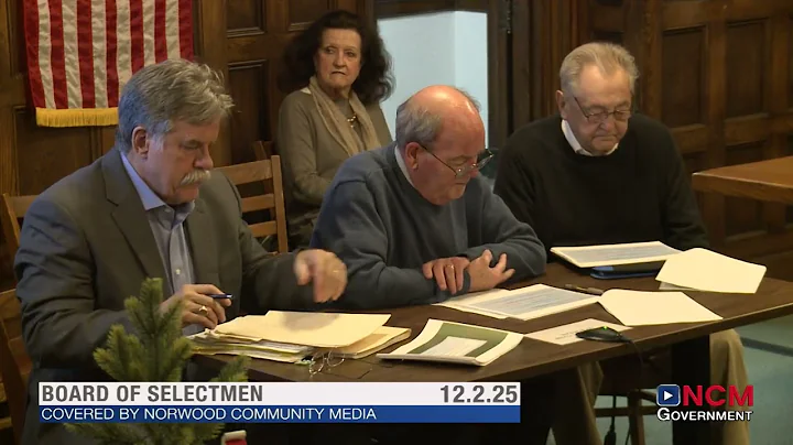 Board of Selectmen 12.2.25