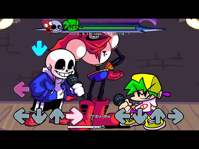 FNF Skeleton Bros Double Bone Fancharted class=