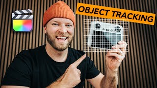 How to Stick TEXT to Moving Objects | FINAL CUT PRO TUTORIAL - Motion Tracking
