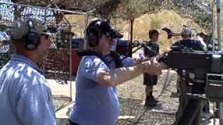 Kim and Dual Browning 308 Machine Guns.avi