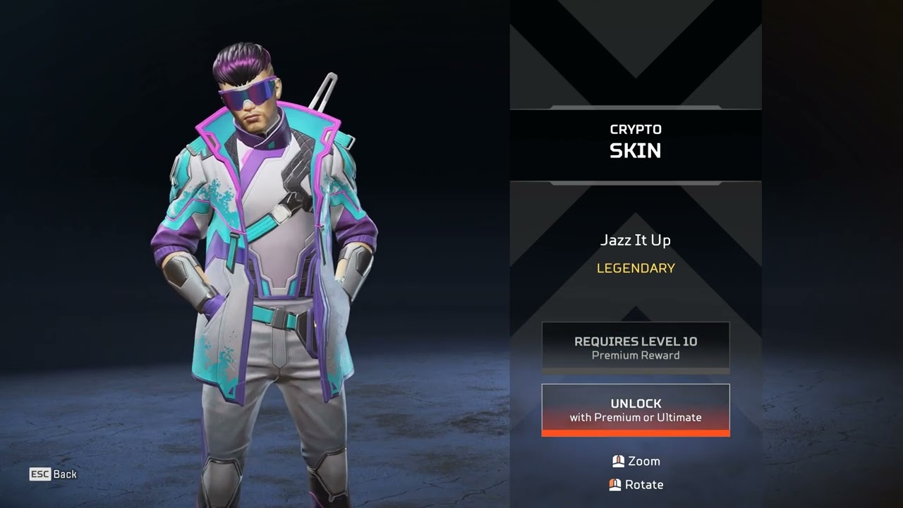 APEX LEGENDS Crypto Jazz It Up | Legendary Skin