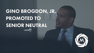 Gino Brogdon, Jr. Promoted to Senior Neutral at Miles Mediation & Arbitration Content