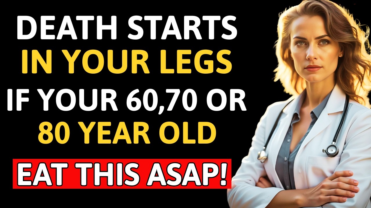 Первыми ослабевают ноги! Съешьте 8 продуктов и проведите этот 30-секундный тест.