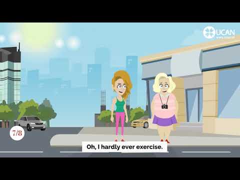 Learn English Conversation  Lesson 9  How often do you exercise