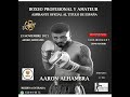 Velada boxeo amateur y profesional 13 noviembre el bronx