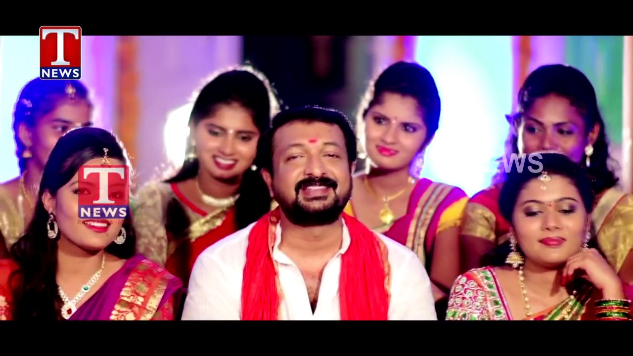 T News    Okkoka Puvve Okkoka Navve   Saddula Bathukamma Song   T News Exclusive