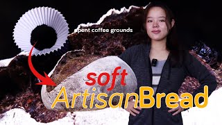Spent Coffee Grounds, Soft Artisan Bread | An Easy and Delicious Recipe screenshot 5