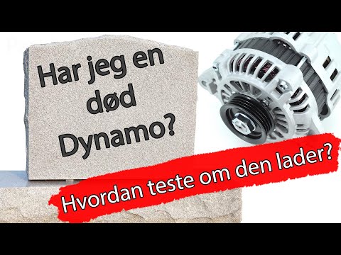 Video: Hvor mye koster det å bytte dynamo?