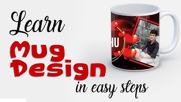Learn Mug Design in easy setps | Learn Coreldraw