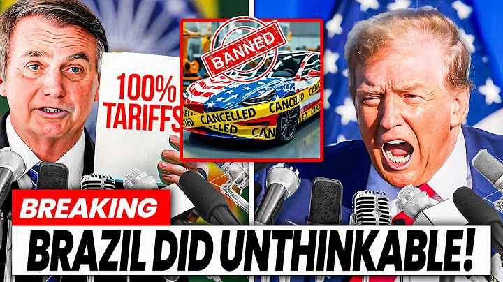 Brazil Just Pulled the Trigger—Counterstrike to Cripple the Entire U.S. Auto Industry!