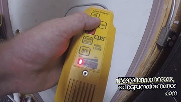 Most Important Tip Using Electronic Leak Detector To Find Refrigerant Freon Gas Leaks HVAC Video