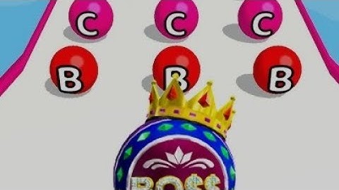 Az ball run game // ato z ball all levels walkthrough iOS and Android gaming