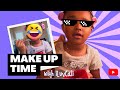 5-Year Old Make Up Tutorial + Questions with @iLuvCali | iLuvCali