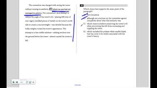 Coach Fred's SAT Prep~ Practice test 6 writing #18
