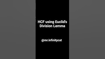 HCF Using Euclid