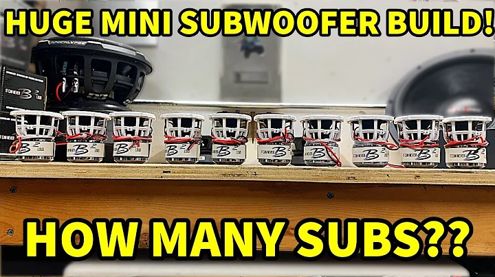 BUILDING THE BIGGEST MINI SUBWOOFER SYSTEM | B2 Mini Rampage