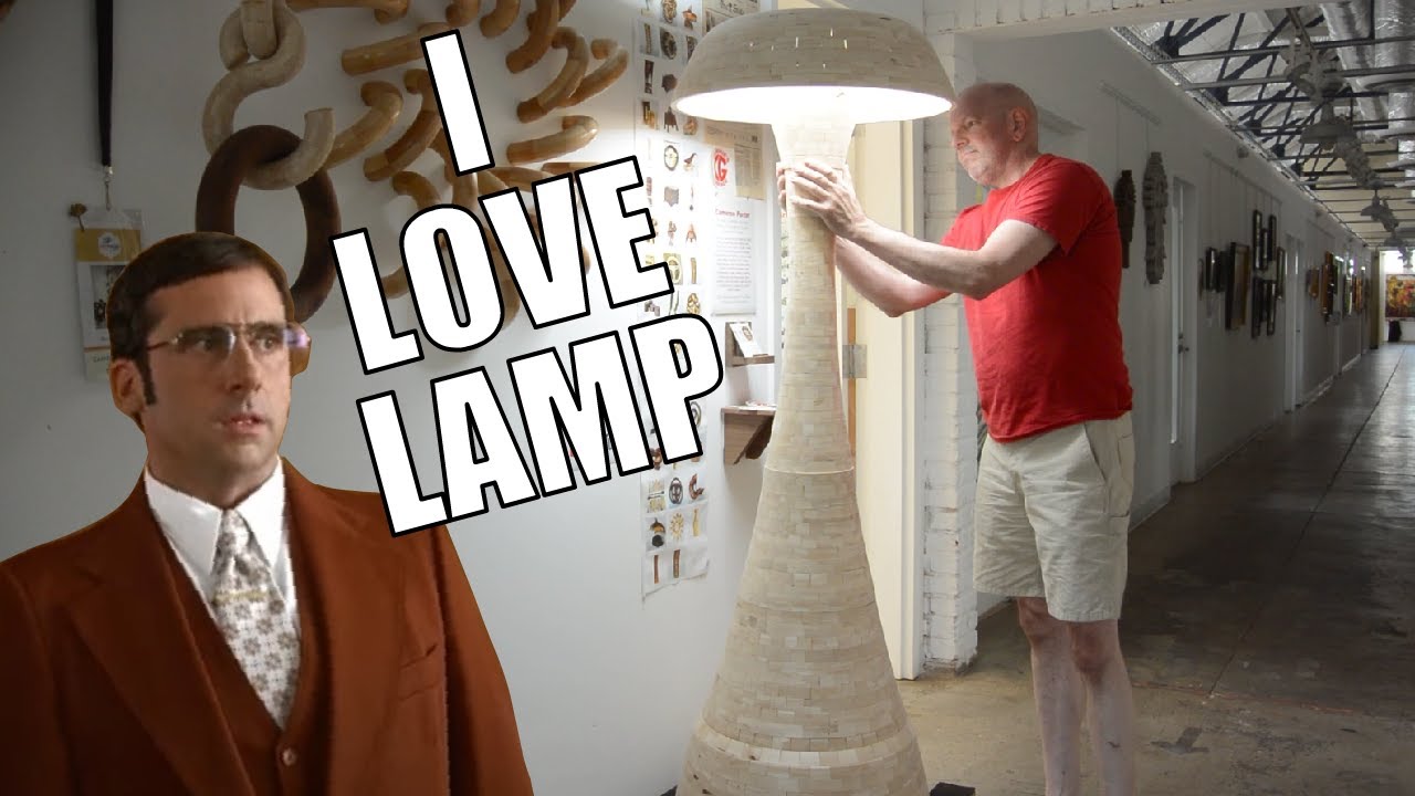 Making a Floor Lamp - Art, Woodturning
