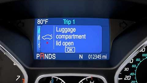 Disabling Liftgate Chime