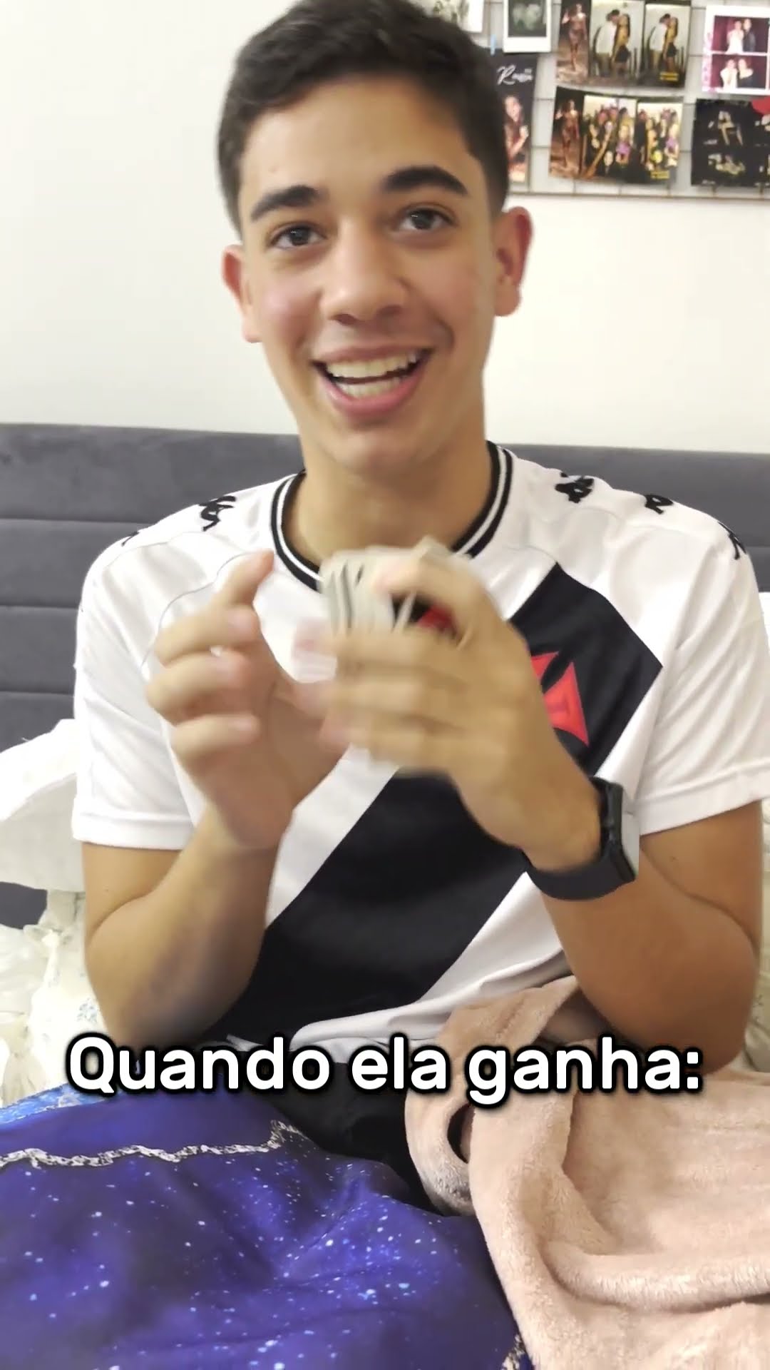 A DIFERENÇA QUANDO GANHA #shorts