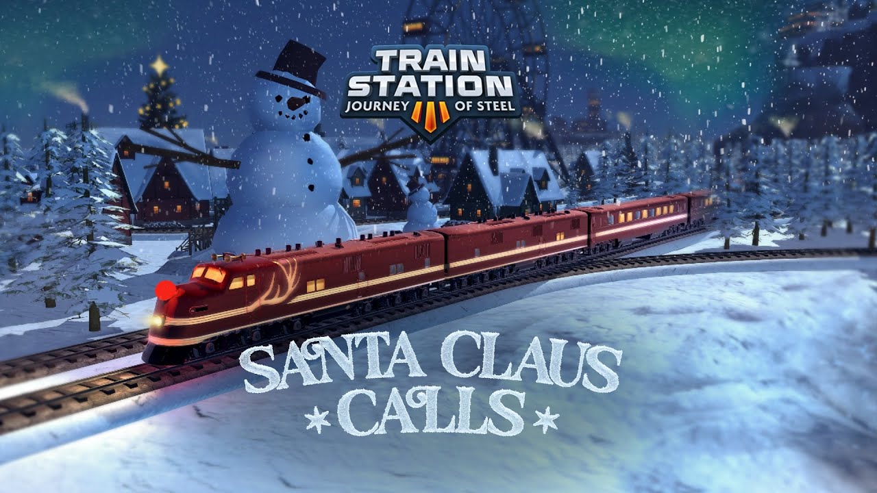 Reindeer Chief diesel train | Santa Claus Calls Event DECEMBER | TrainStation 3: Journey of Steel