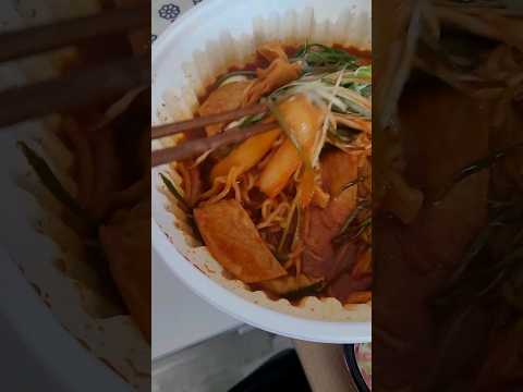 korean food #tteokbokki  #Muckbang #spicyfood
