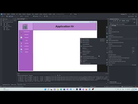 Flat Design UI with Microsoft Visual Studio (by Jadid)