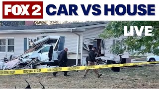 New details in Center Line car crash that threw sleeping child out of house | LIVE